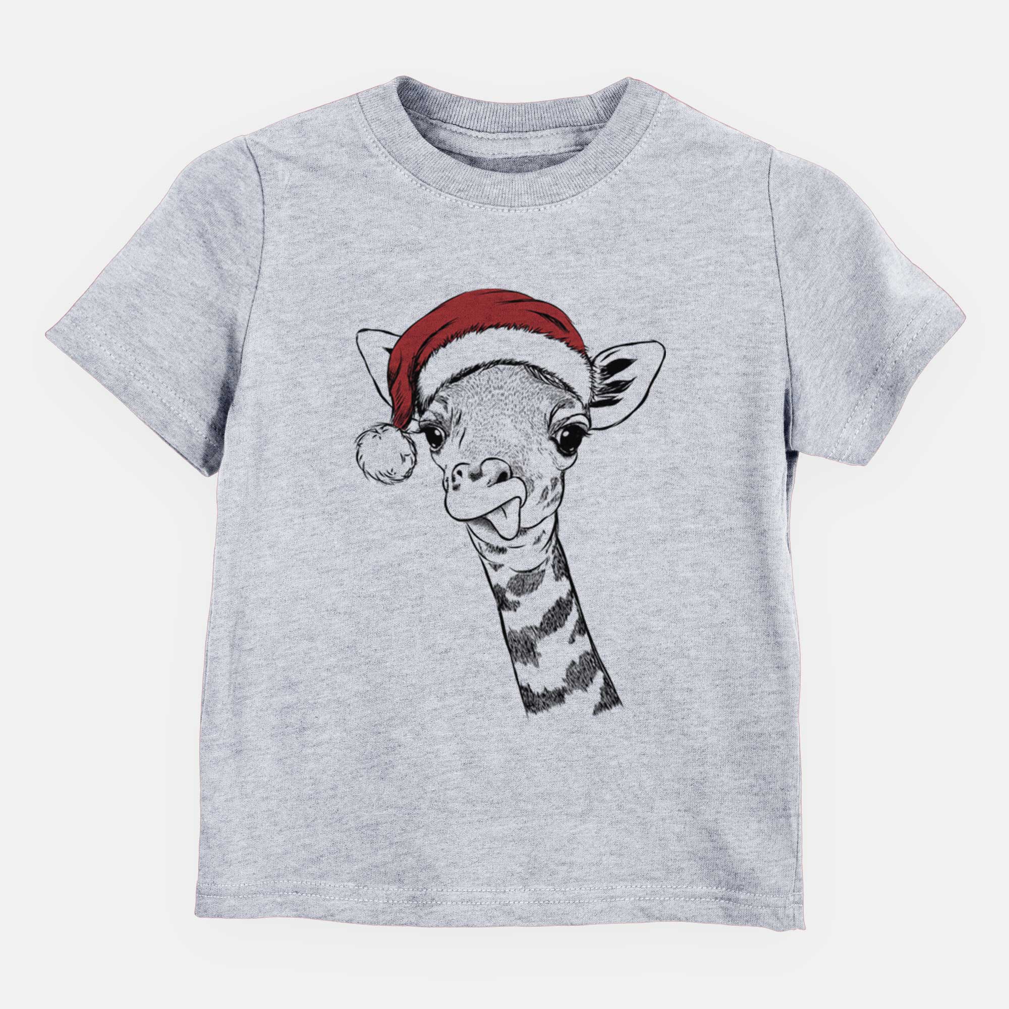 Santa Mel the Baby Giraffe - Kids/Youth/Toddler Shirt