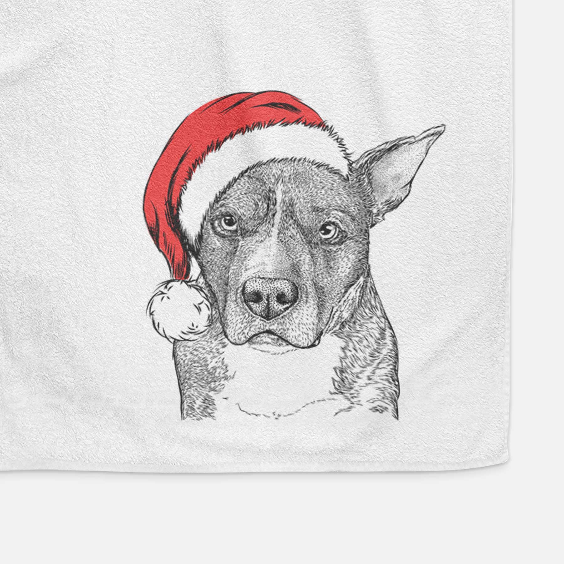 Mercy the Pitbull Decorative Hand Towel