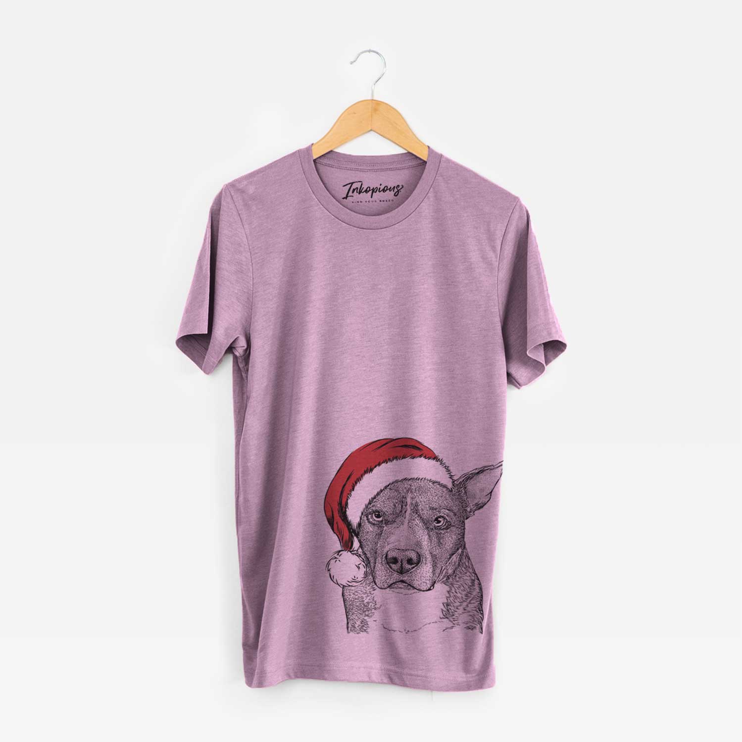 Santa Mercy the Pitbull - Unisex Crewneck