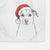 Mica the Labrador Pittbull Mix Decorative Hand Towel