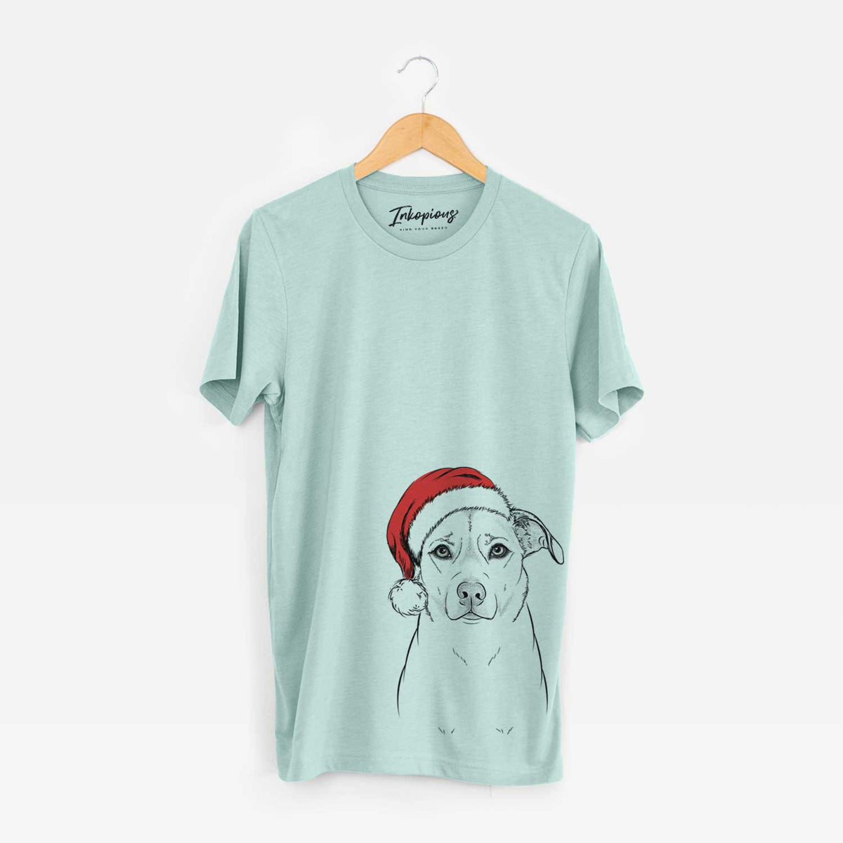 Santa Mica the Labrador Pittbull Mix - Unisex Crewneck