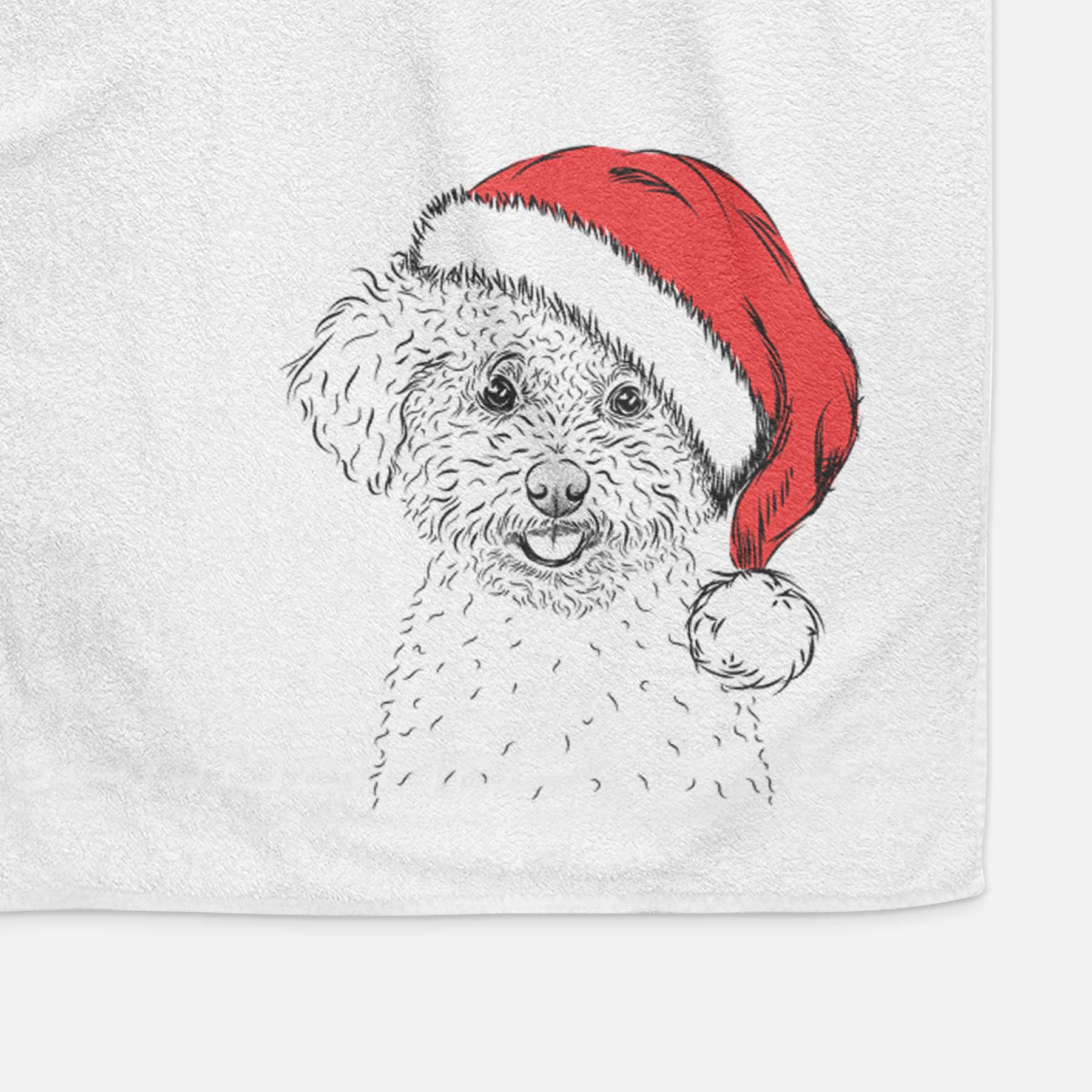 Mickey the Bichon Frise Decorative Hand Towel