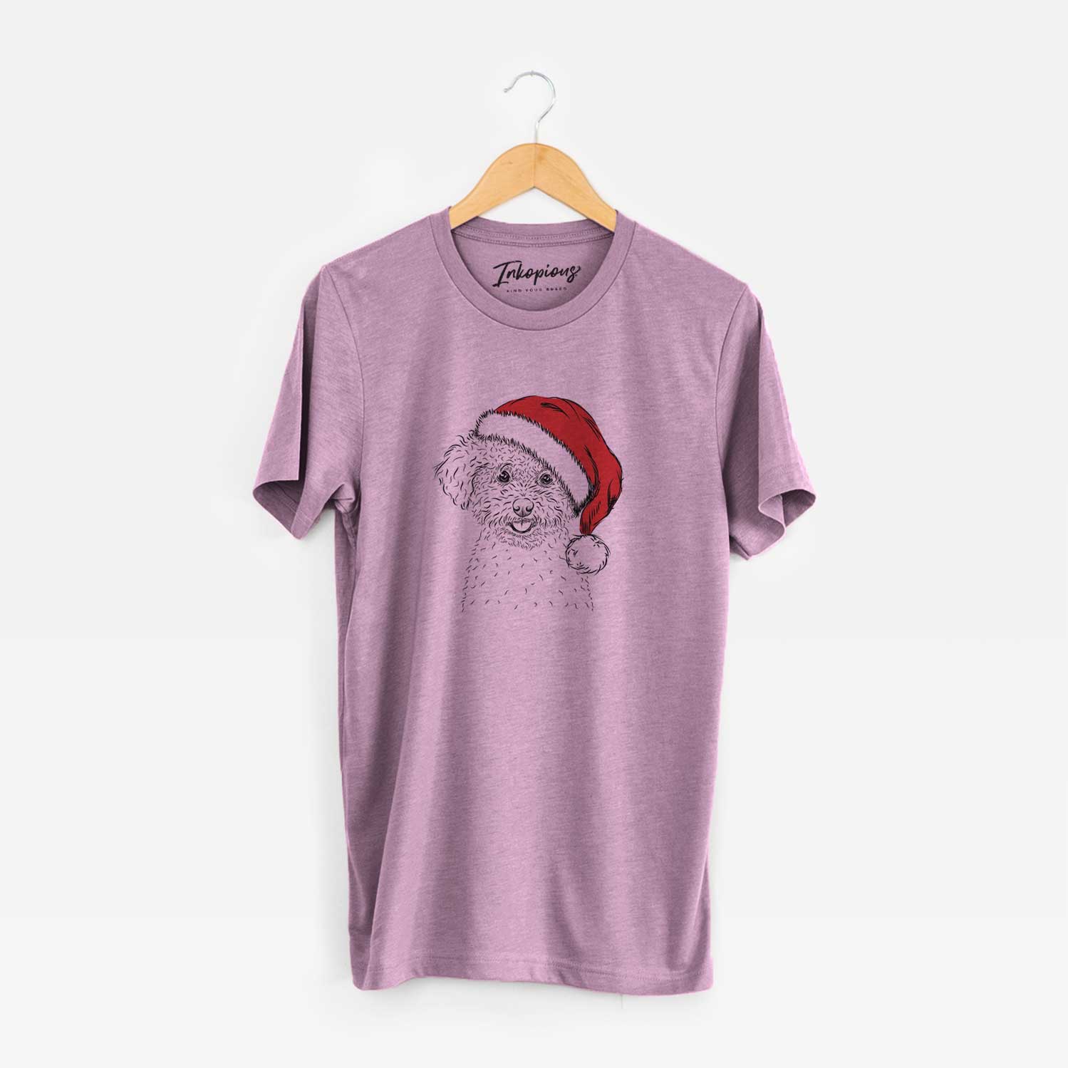 Santa Mickey the Bichon Frise - Unisex Crewneck