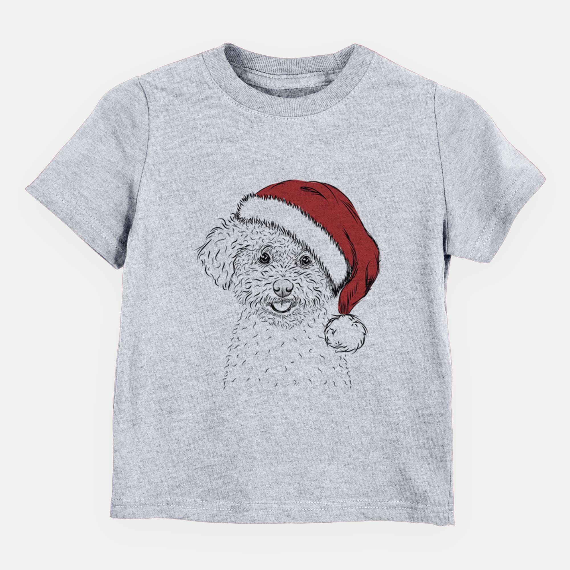 Santa Mickey the Bichon Frise - Kids/Youth/Toddler Shirt