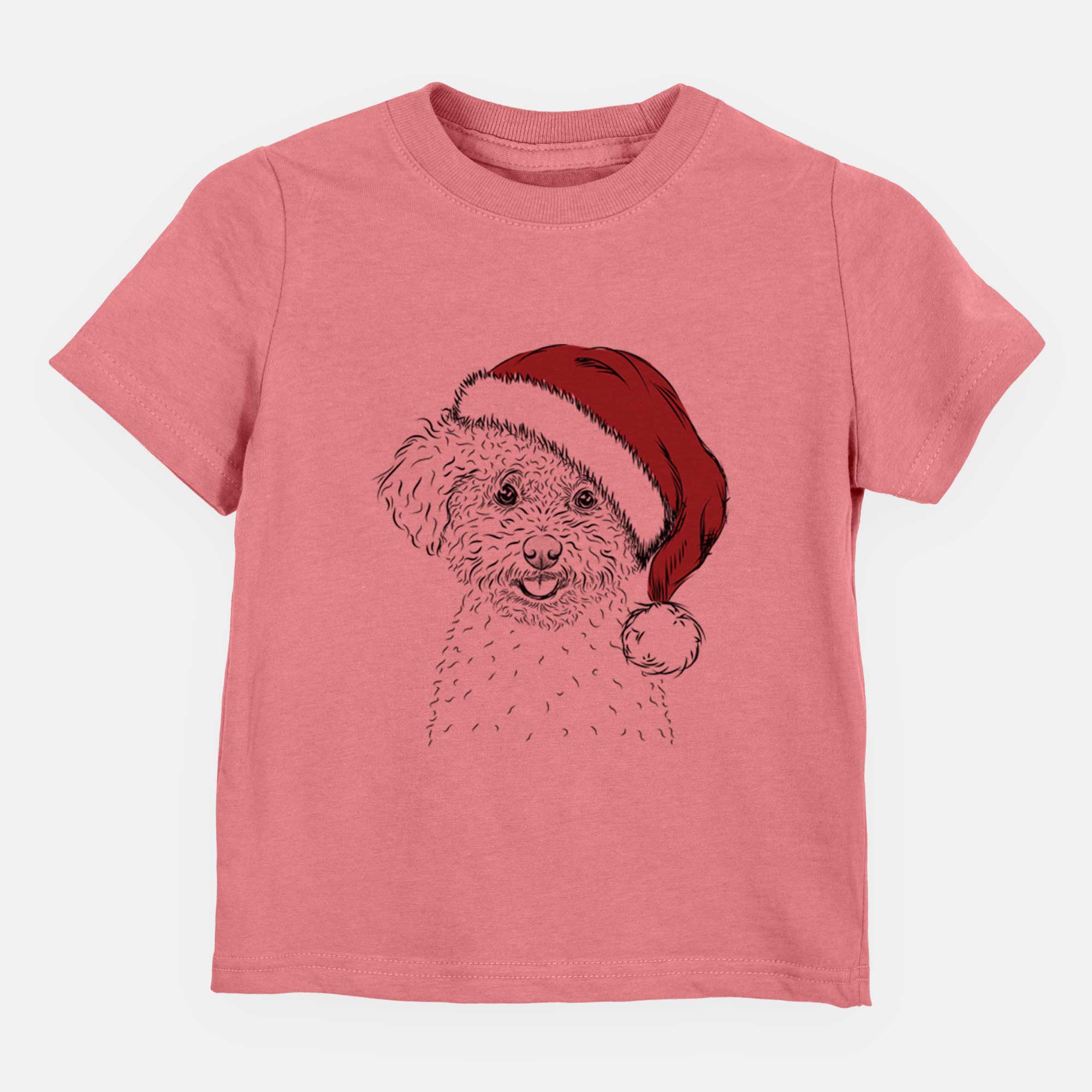 Santa Mickey the Bichon Frise - Kids/Youth/Toddler Shirt