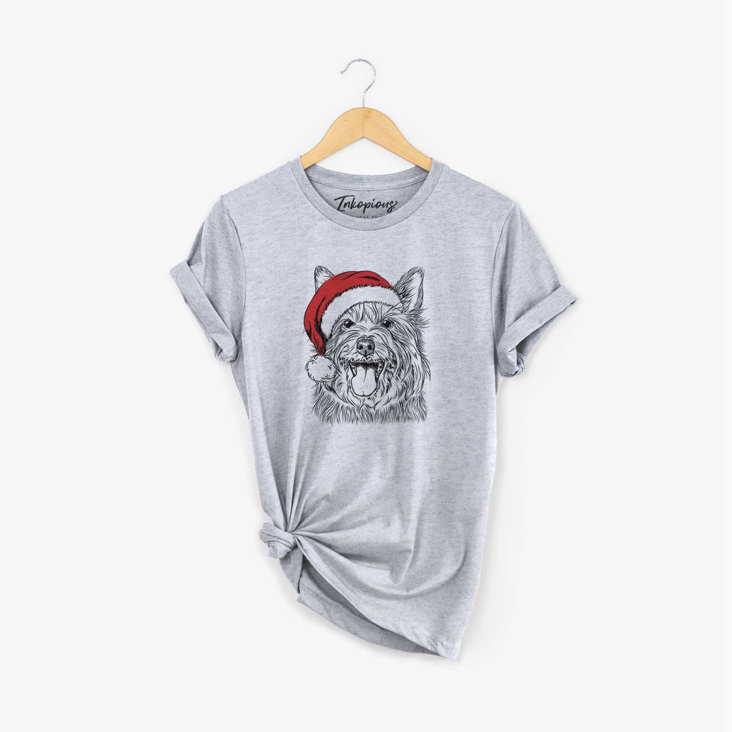 Santa Middy the Australian Terrier - Unisex Crewneck