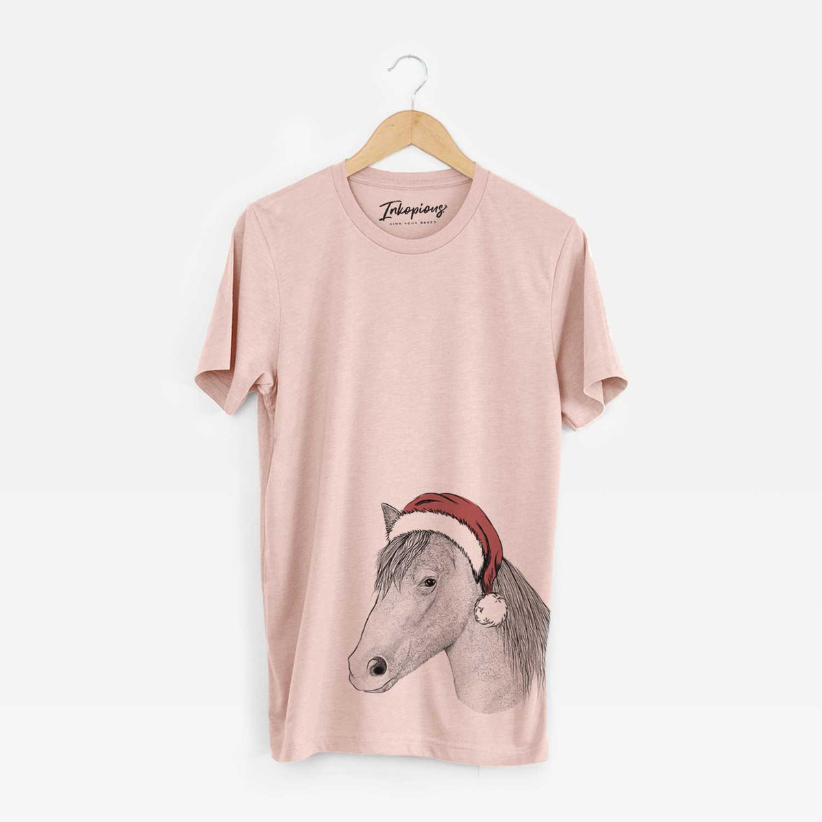 Santa Midnight the Missouri Foxtrotter Horse - Unisex Crewneck