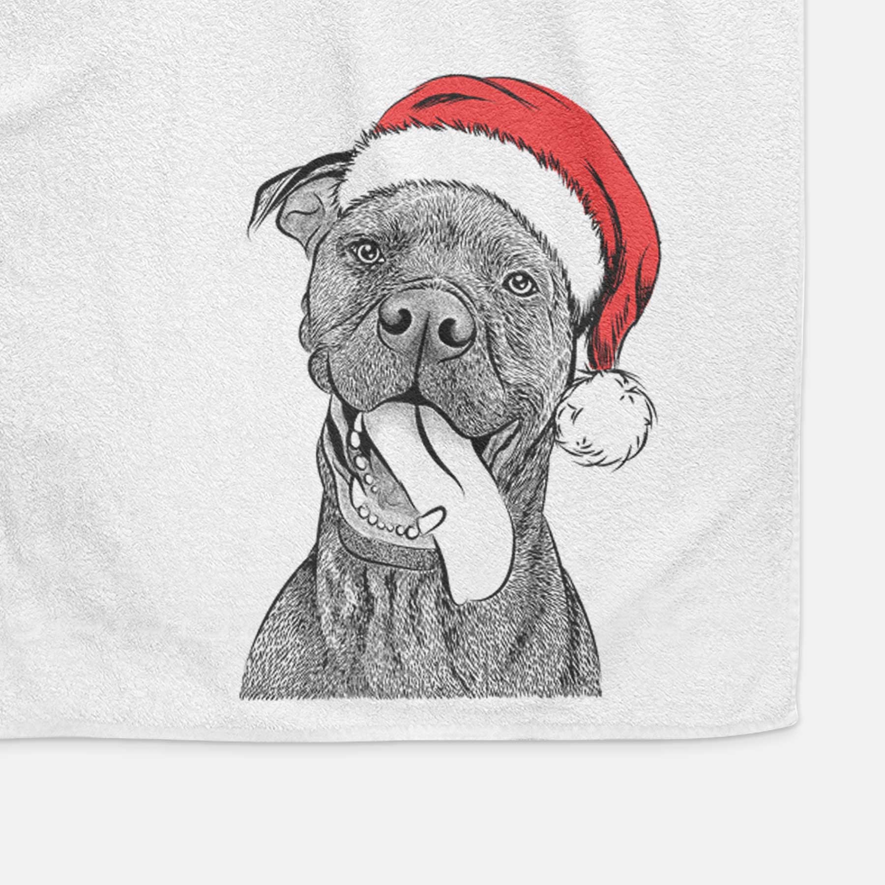 Mikey the Boxador Decorative Hand Towel