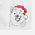 Miki the American Eskimo Decorative Hand Towel