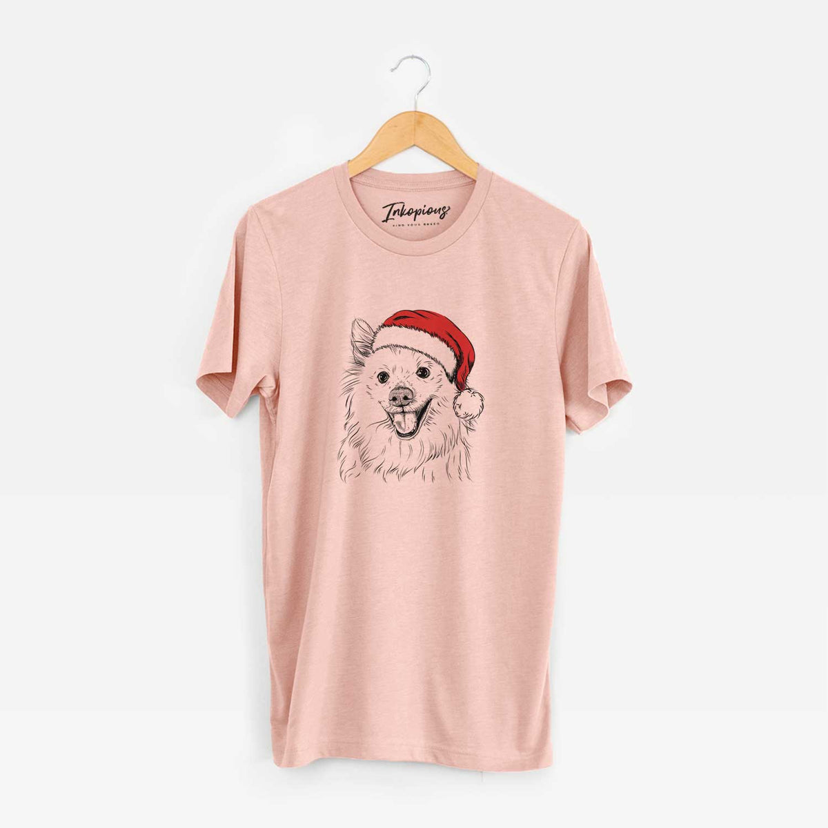 Santa Miki the American Eskimo - Unisex Crewneck