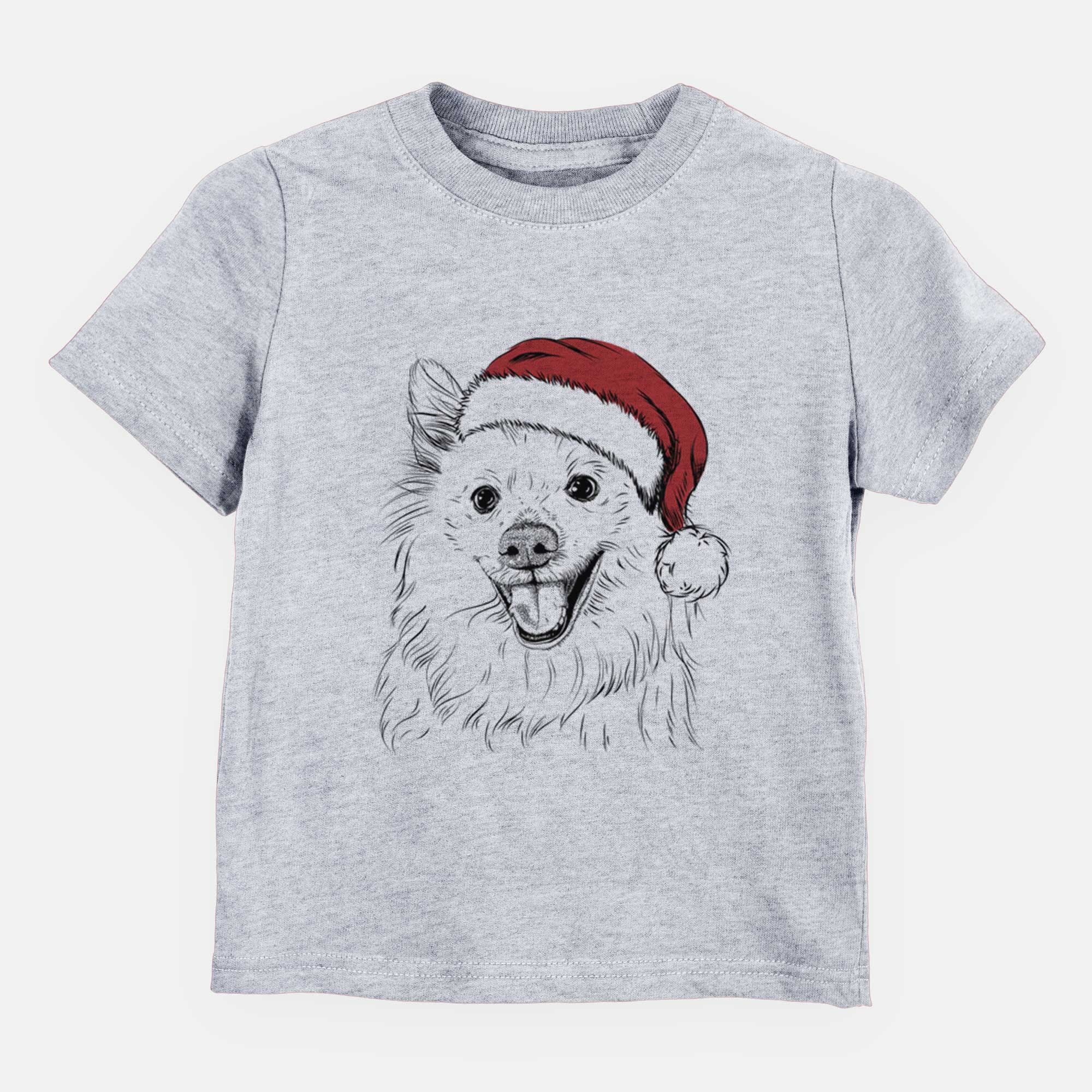 Santa Miki the American Eskimo - Kids/Youth/Toddler Shirt