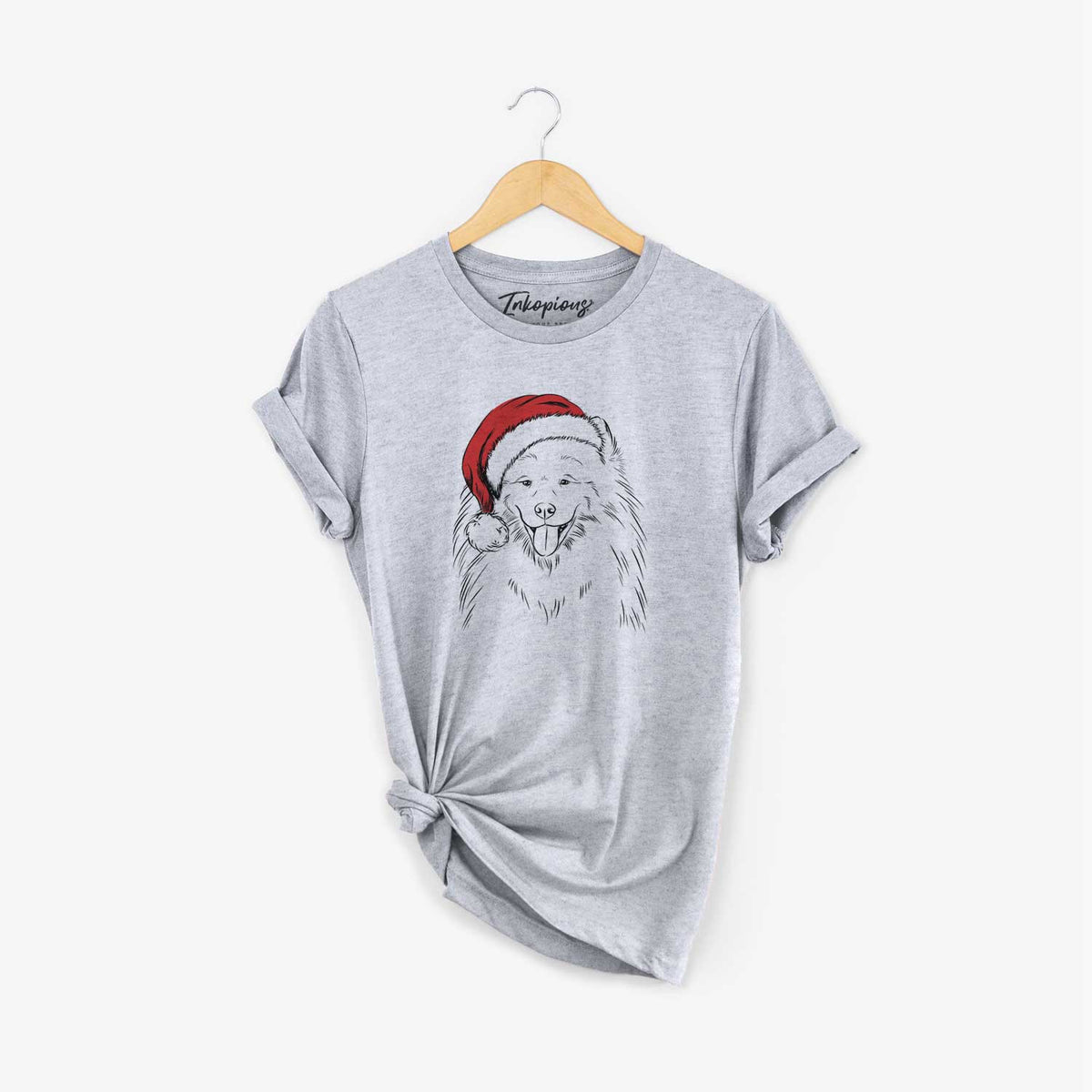 Santa Mikko the Samoyed - Unisex Crewneck