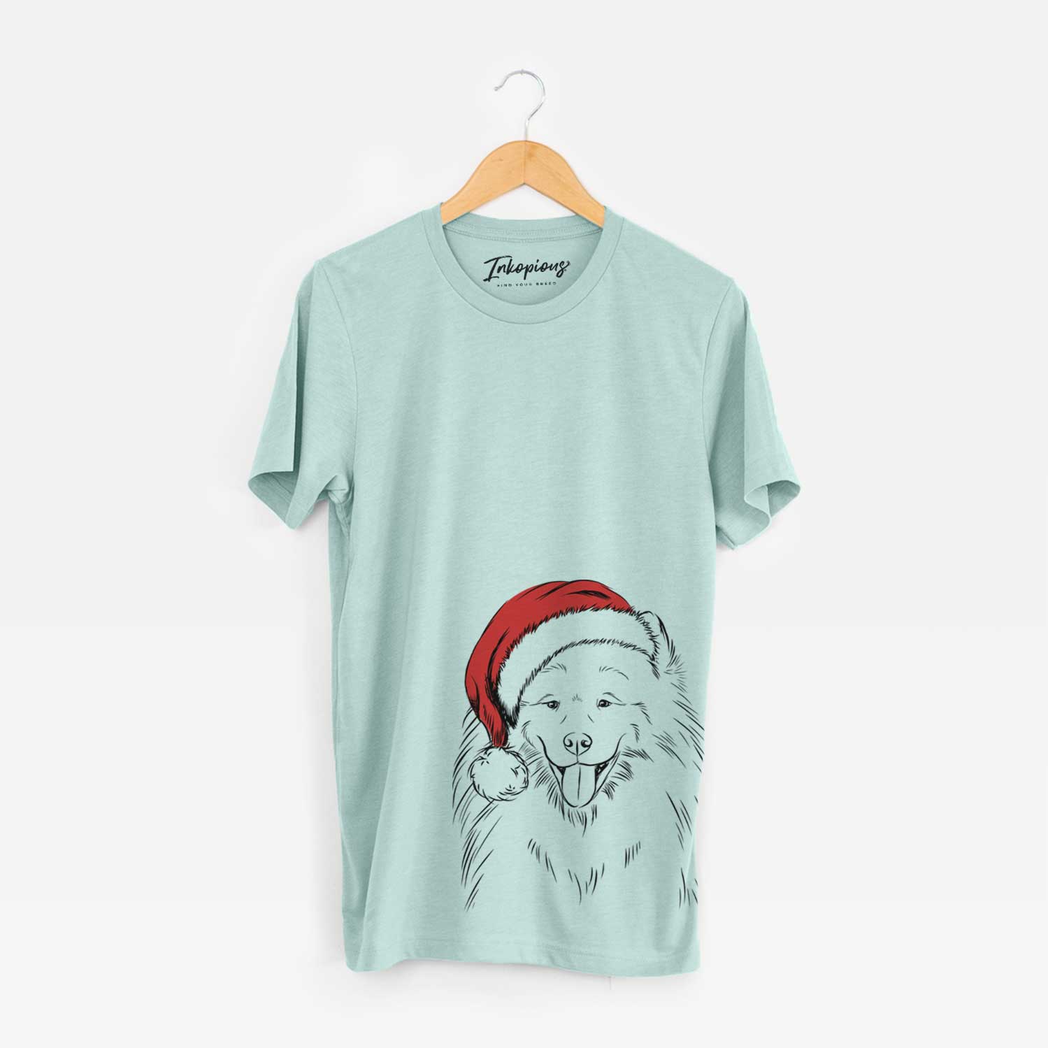 Santa Mikko the Samoyed - Unisex Crewneck