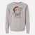 Santa Mila the Mixed Breed - Unisex Pigment Dyed Crew Sweatshirt