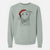 Santa Mila the Mixed Breed - Unisex Pigment Dyed Crew Sweatshirt