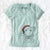 Santa Mila the Mixed Breed - Women's V-neck Shirt