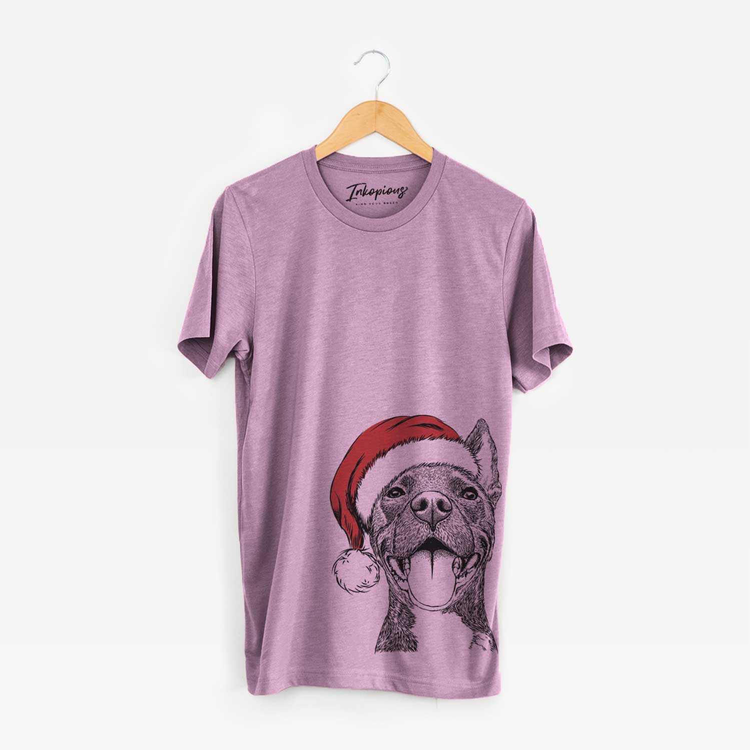 Santa Milo the Pitbull Mix - Unisex Crewneck