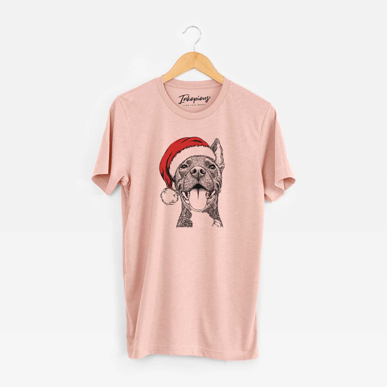 Santa Milo the Pitbull Mix - Unisex Crewneck