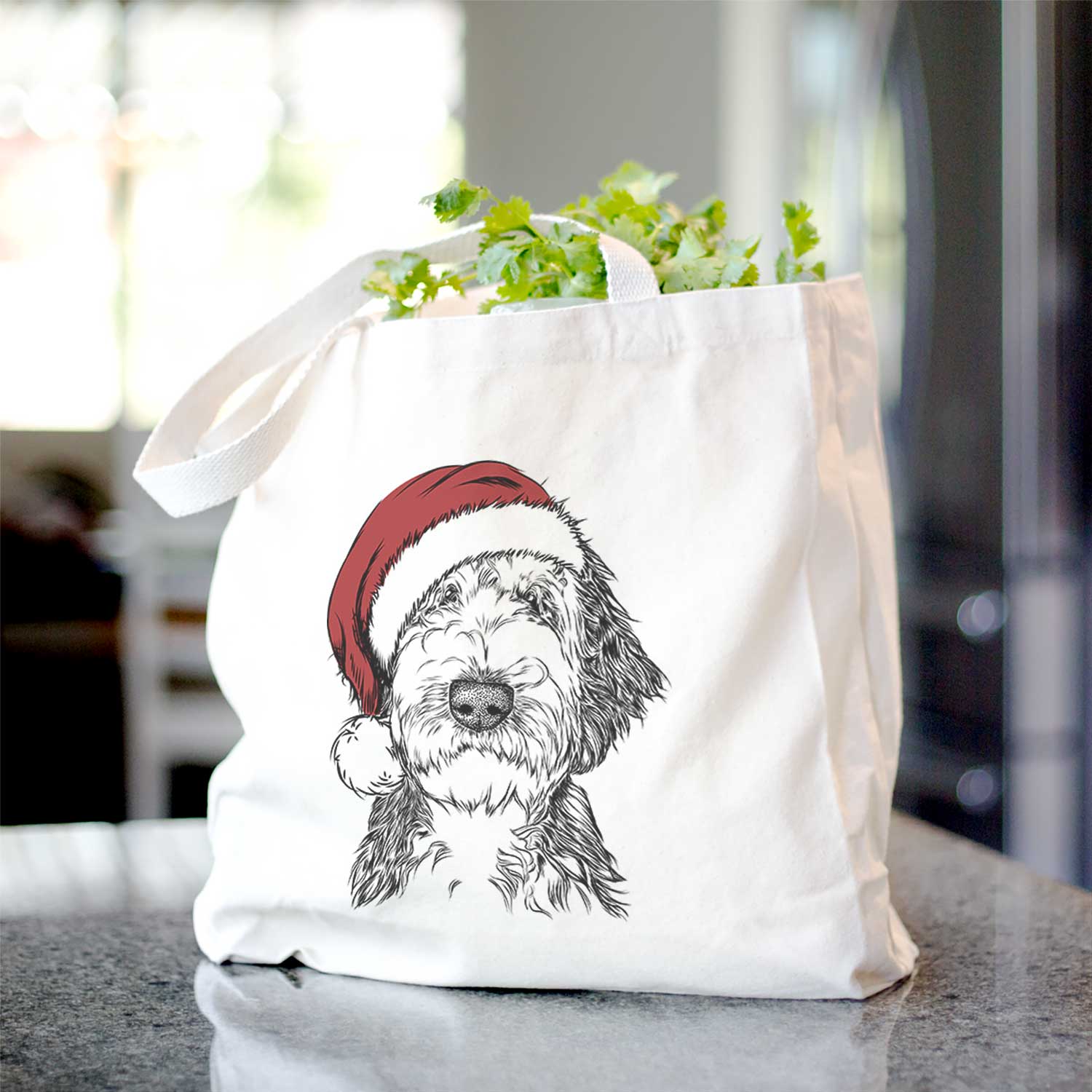 Milo Fluff the Sheepadoodle - Tote Bag