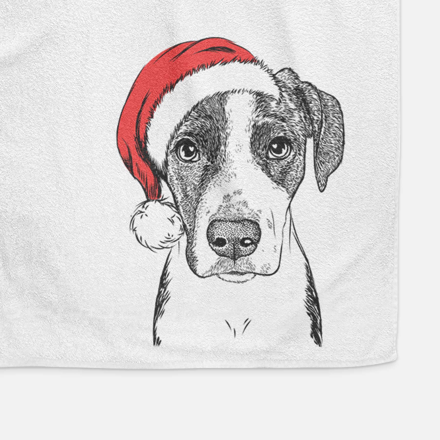 Milo the Mixed Breed Decorative Hand Towel