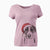 Santa Milo the Mixed Breed - Women's V-neck Shirt