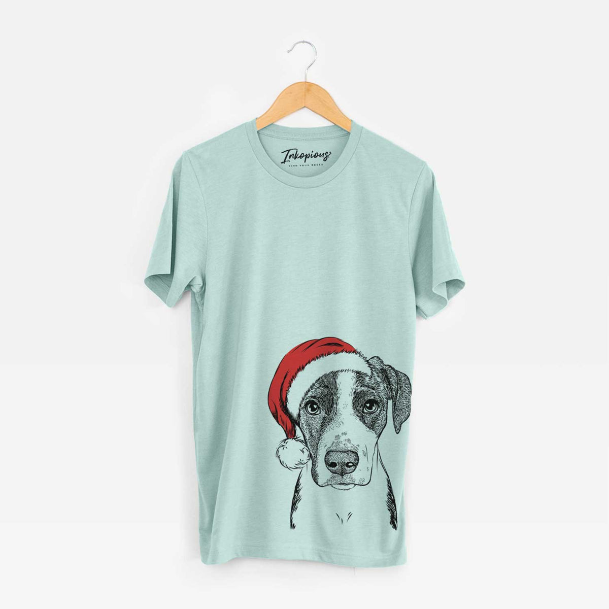 Santa Milo the Mixed Breed - Unisex Crewneck