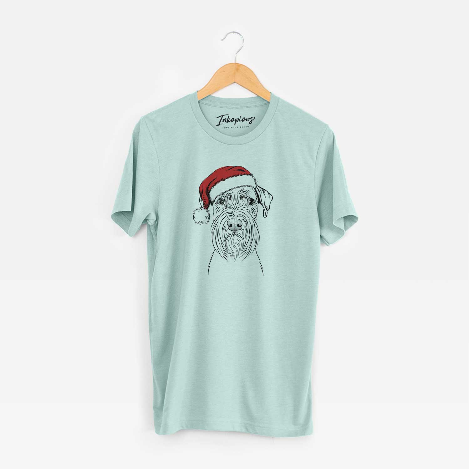 Santa Milton the Schnauzer - Unisex Crewneck