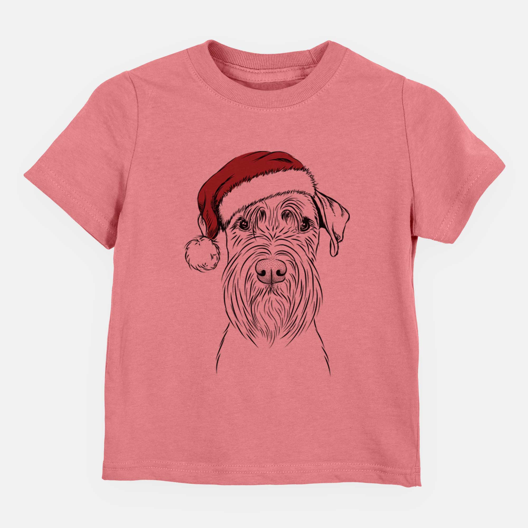 Santa Milton the Schnauzer - Kids/Youth/Toddler Shirt