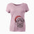 Santa Milton the Soft Coated Wheaten Terrier - Women's V-neck Shirt