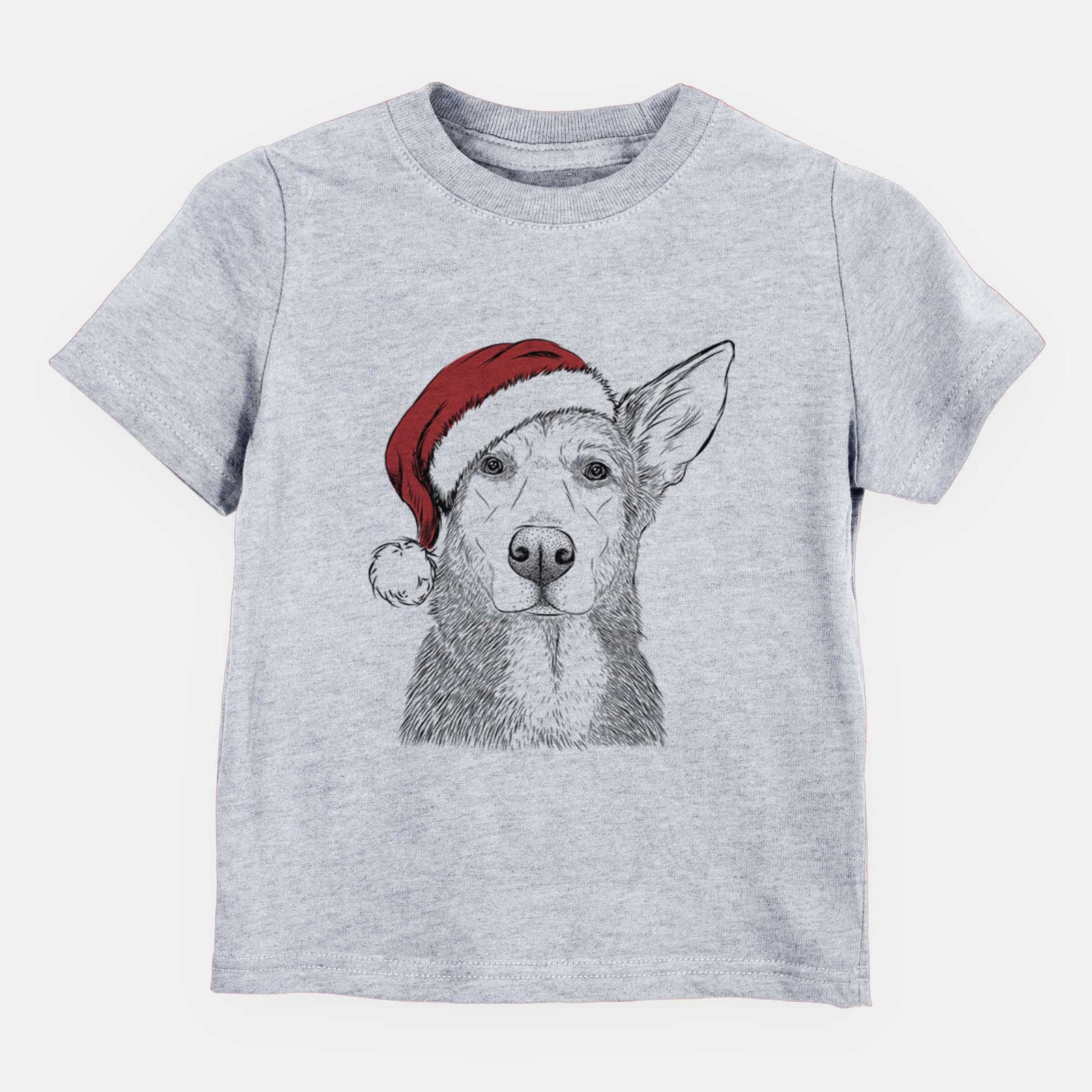 Santa Misty the German Shepherd Mix - Kids/Youth/Toddler Shirt