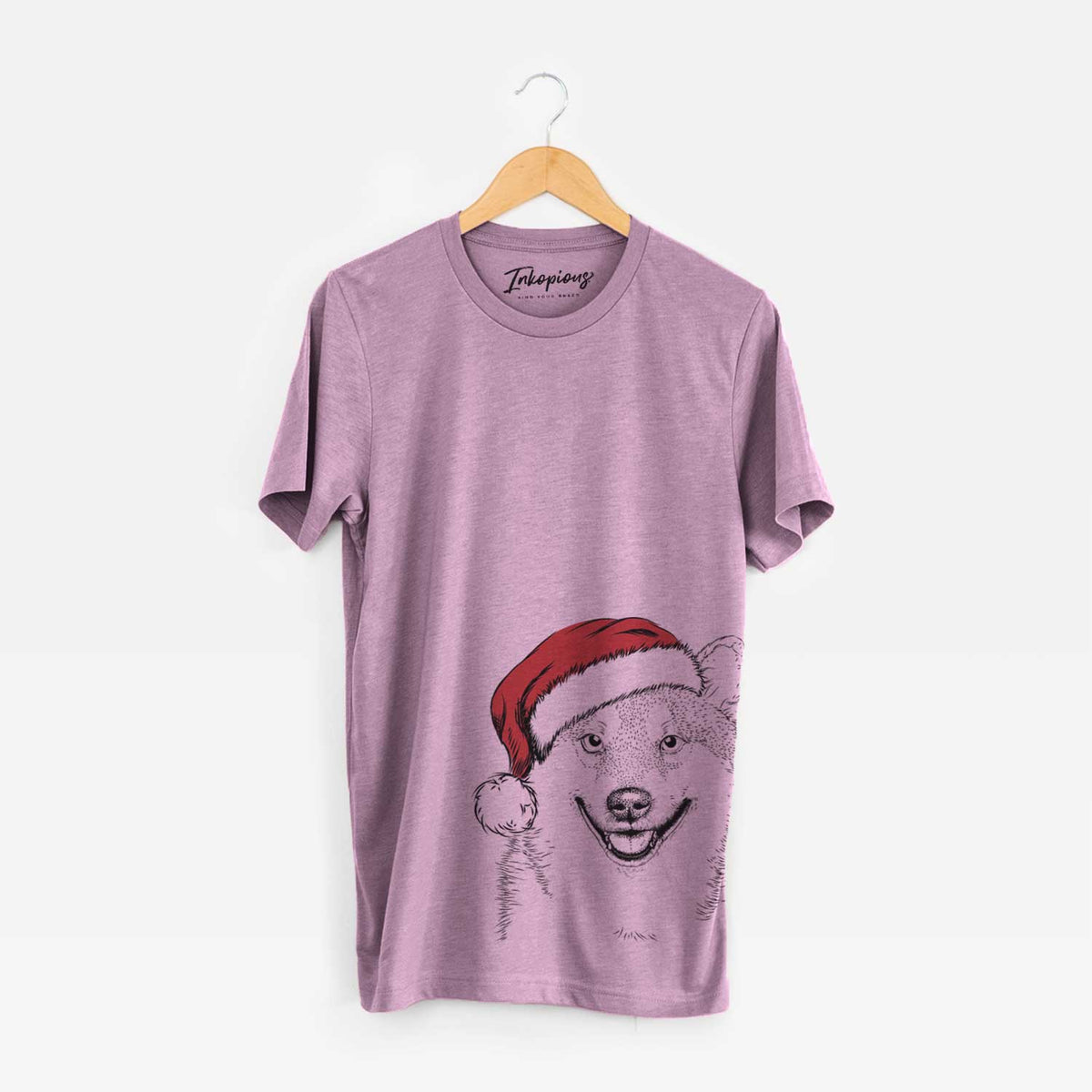 Santa Mitsu the Shiba Inu - Unisex Crewneck