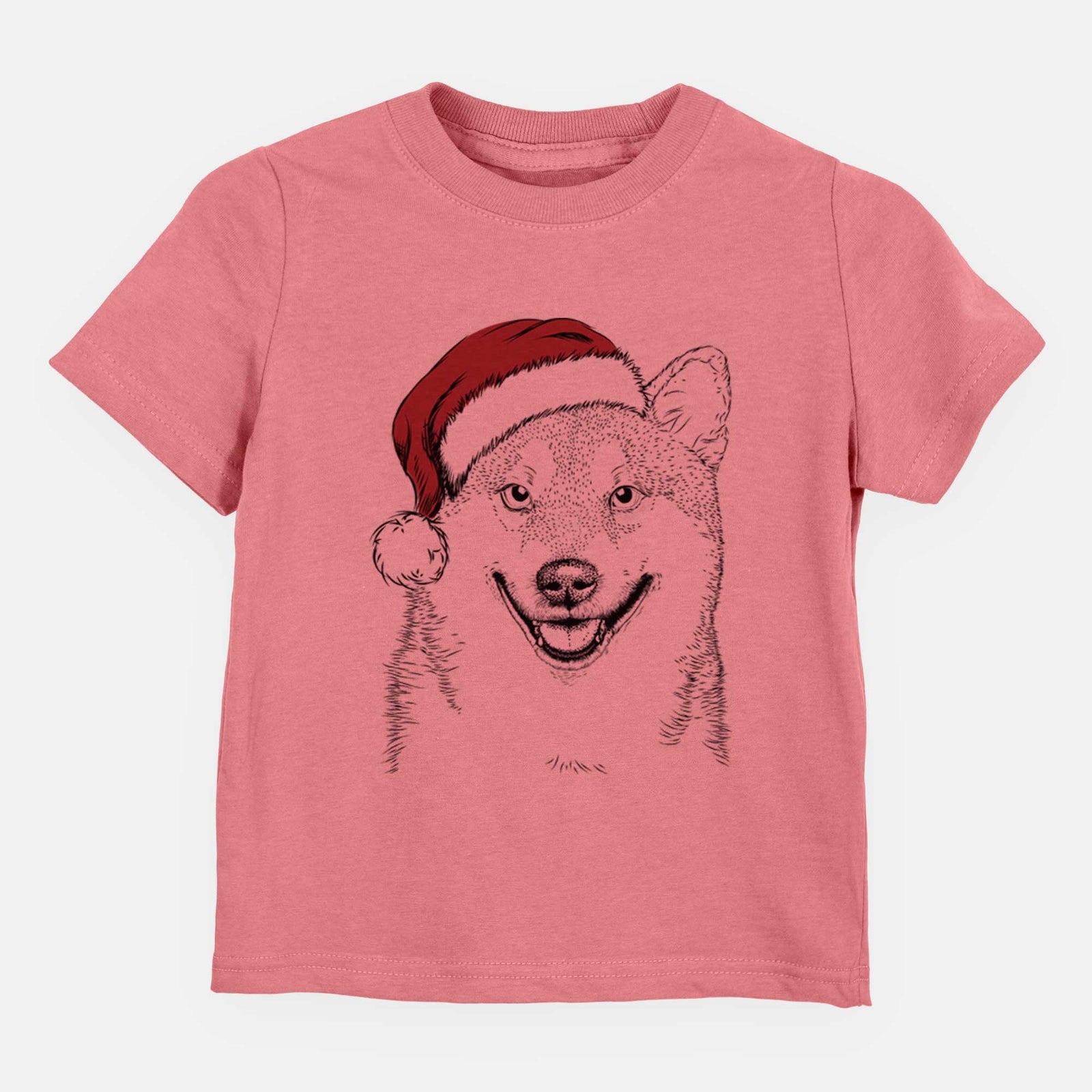 Santa Mitsu the Shiba Inu - Kids/Youth/Toddler Shirt