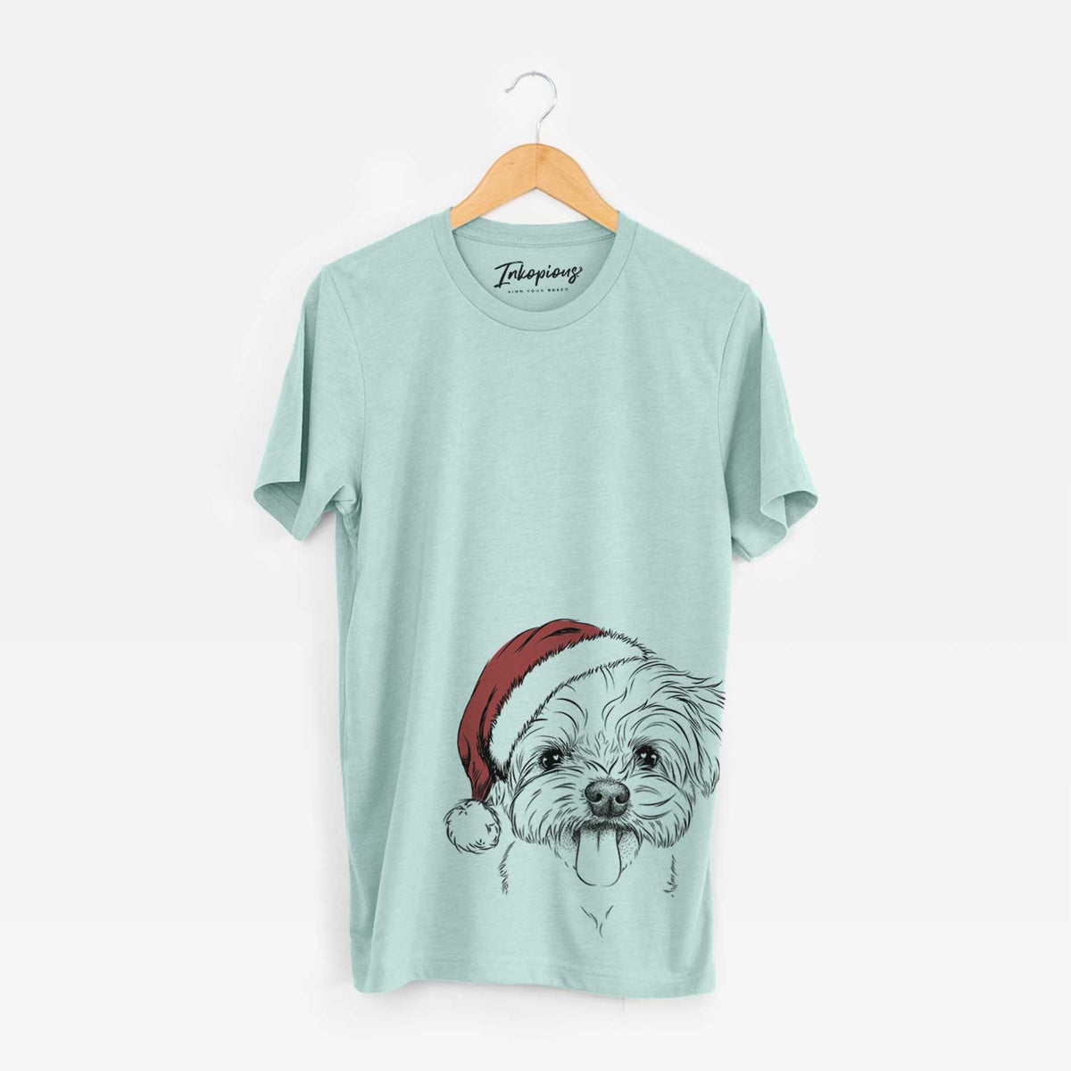 Santa Mochi the Maltese - Unisex Crewneck