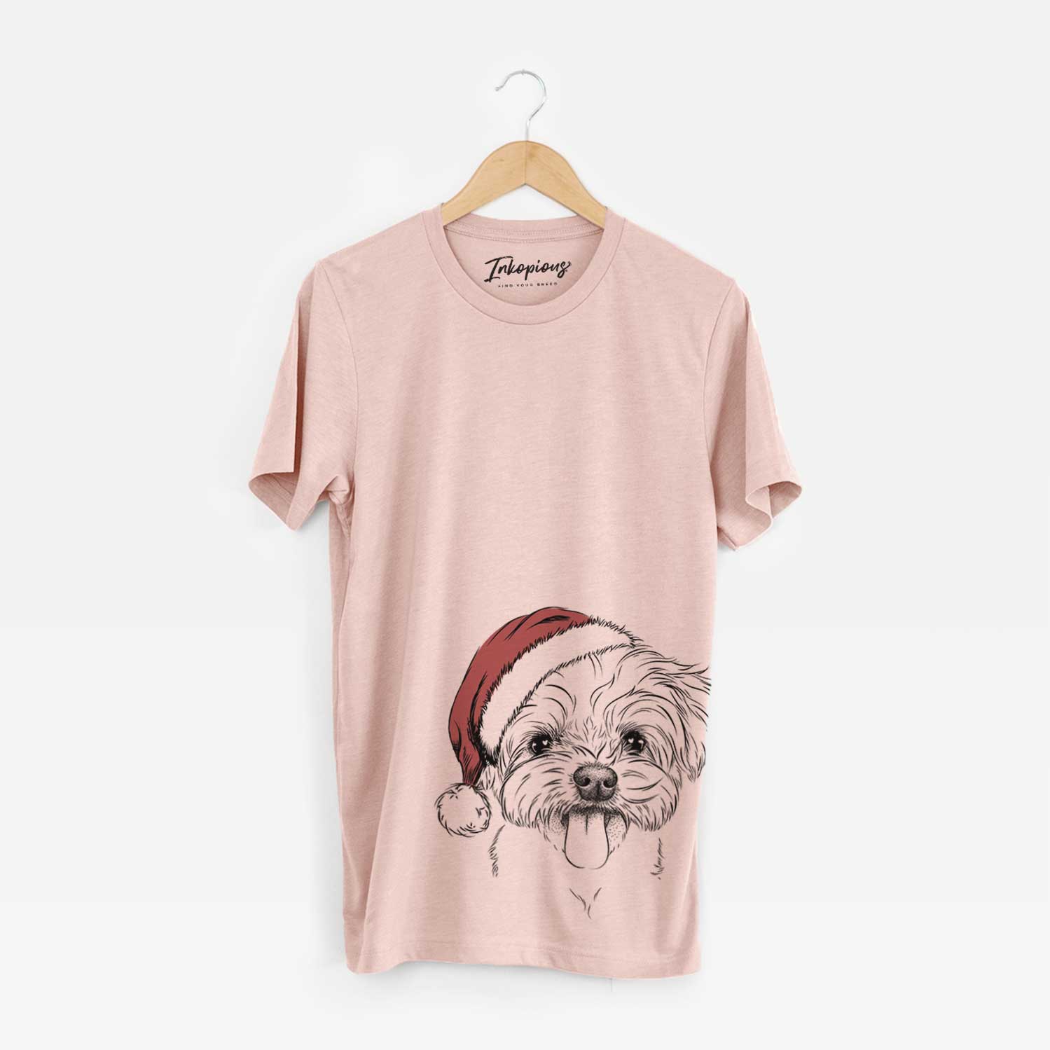 Santa Mochi the Maltese - Unisex Crewneck