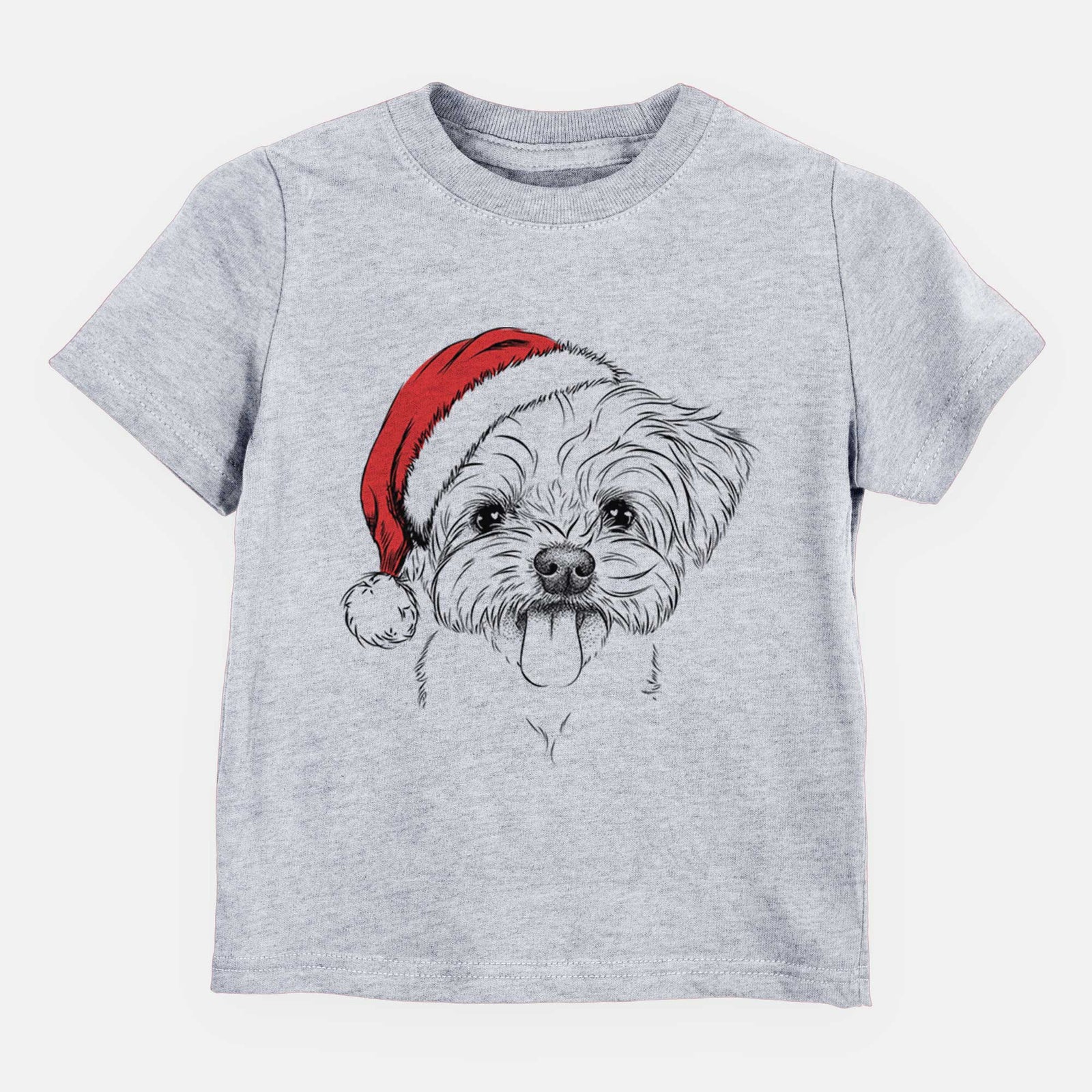 Santa Mochi the Maltese - Kids/Youth/Toddler Shirt