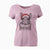 Santa Mojo the Chinchilla - Women's V-neck Shirt