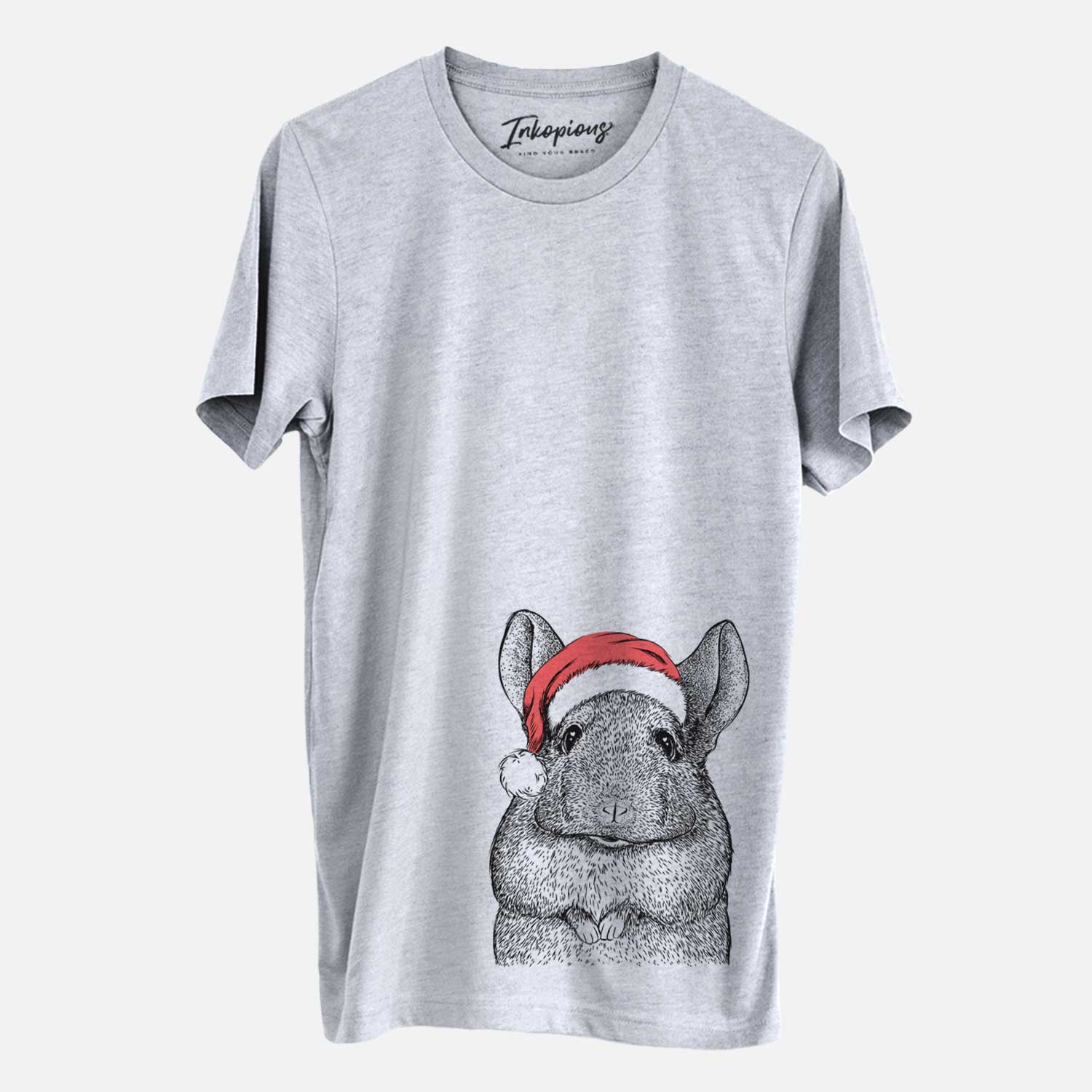 Santa Mojo the Chinchilla - Unisex Crewneck