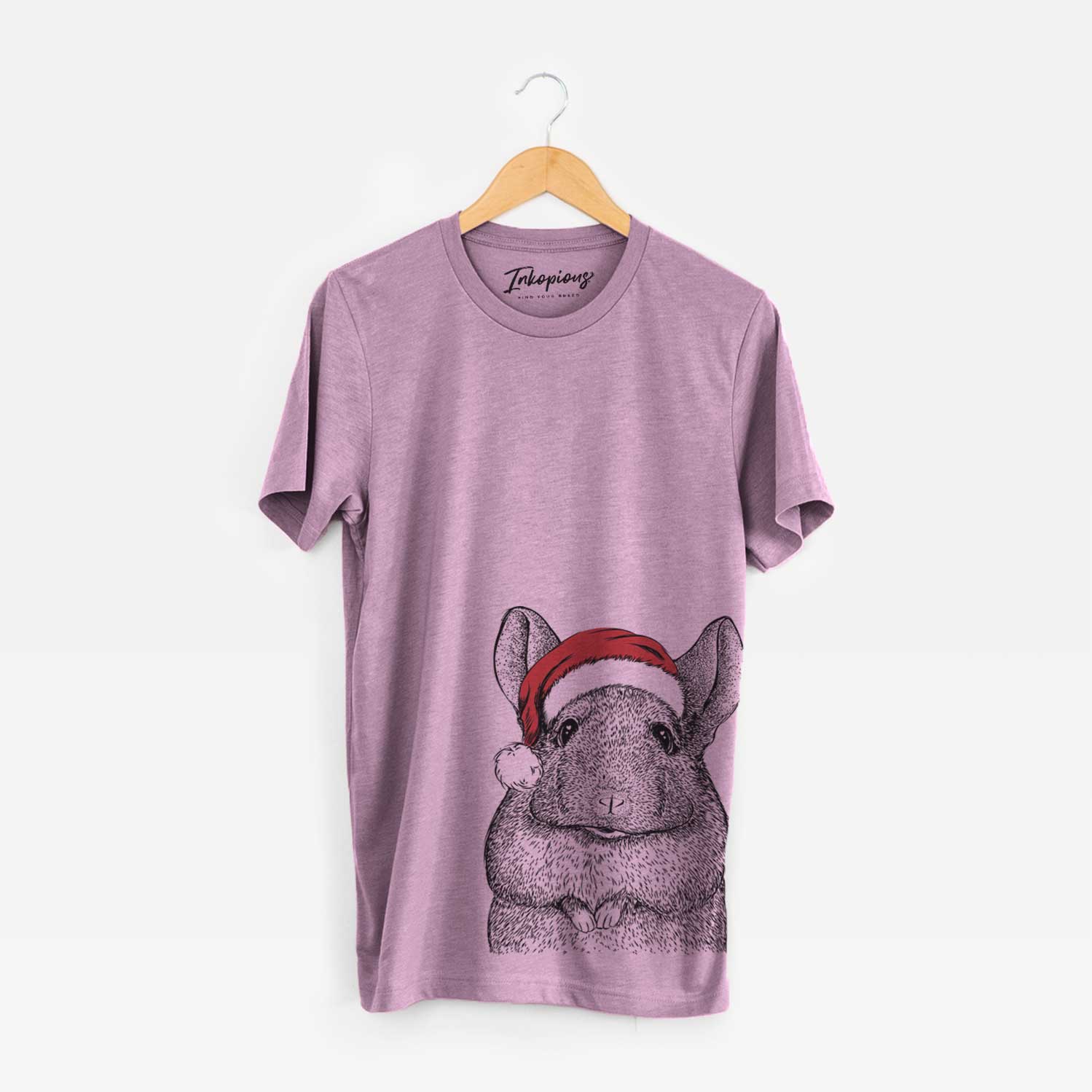 Santa Mojo the Chinchilla - Unisex Crewneck