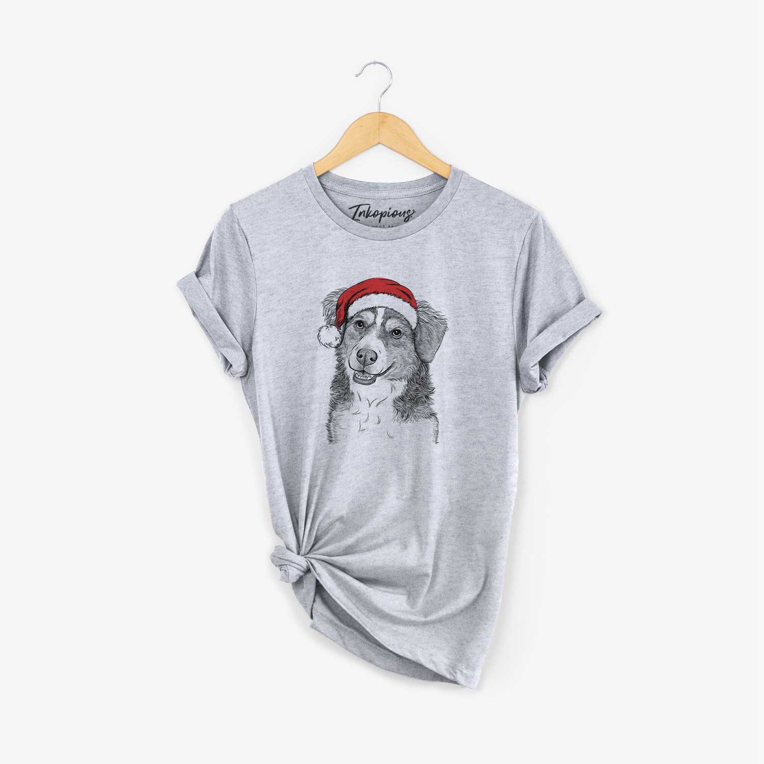 Santa Molly the Miniature Bernedoodle - Unisex Crewneck