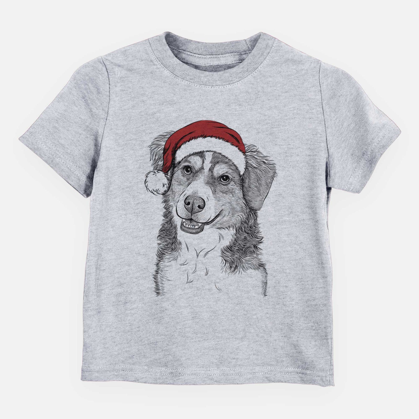 Santa Molly the Miniature Bernedoodle - Kids/Youth/Toddler Shirt