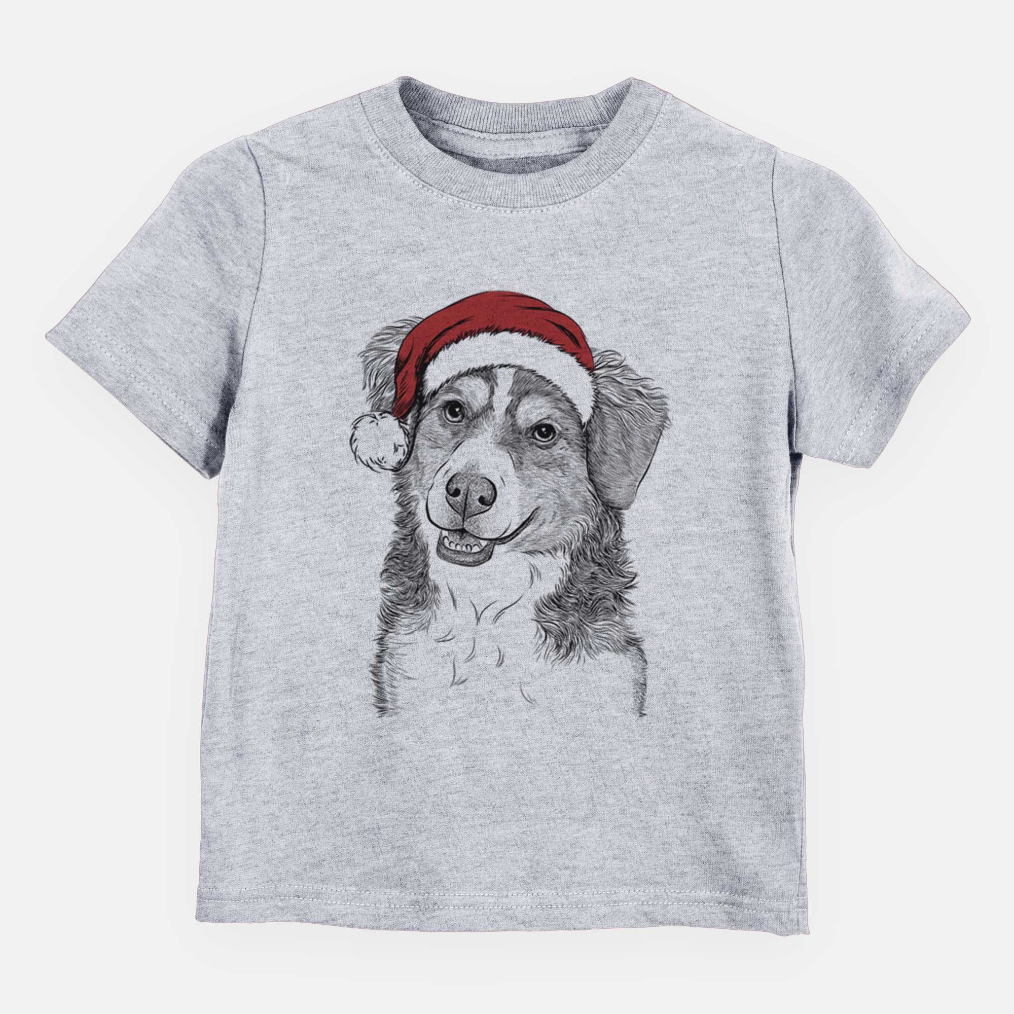 Santa Molly the Miniature Bernedoodle - Kids/Youth/Toddler Shirt