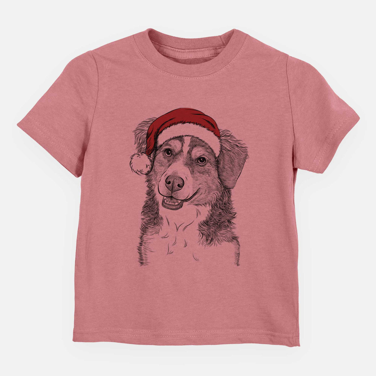 Santa Molly the Miniature Bernedoodle - Kids/Youth/Toddler Shirt