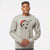 Santa Molly the Jack Russell Terrier - Unisex Pigment Dyed Crew Sweatshirt