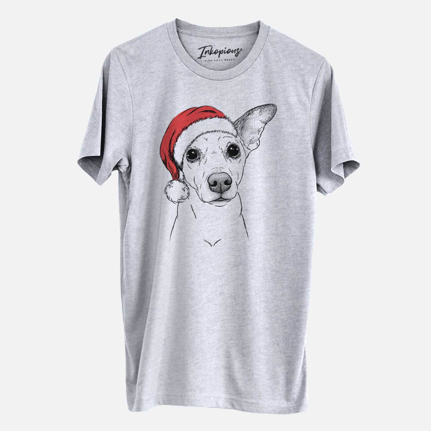 Santa Molly the Jack Russell Terrier - Unisex Crewneck