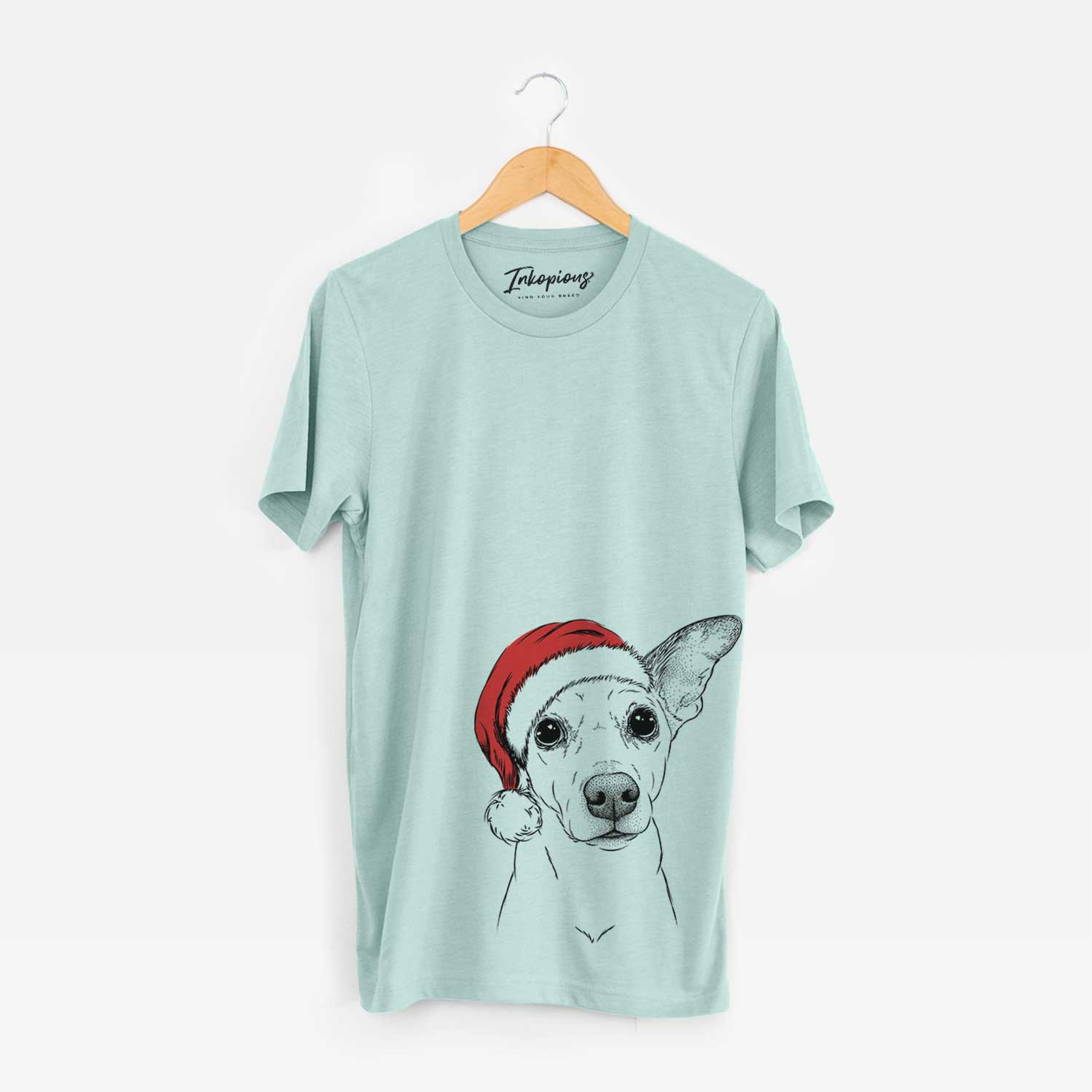 Santa Molly the Jack Russell Terrier - Unisex Crewneck