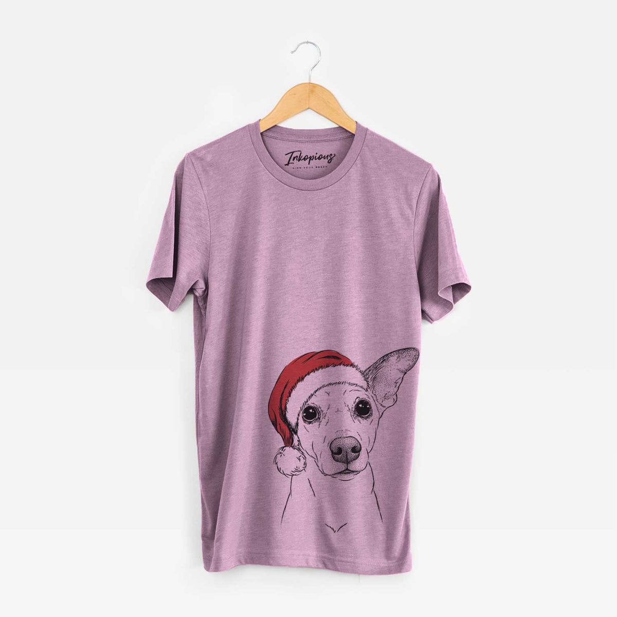 Santa Molly the Jack Russell Terrier - Unisex Crewneck