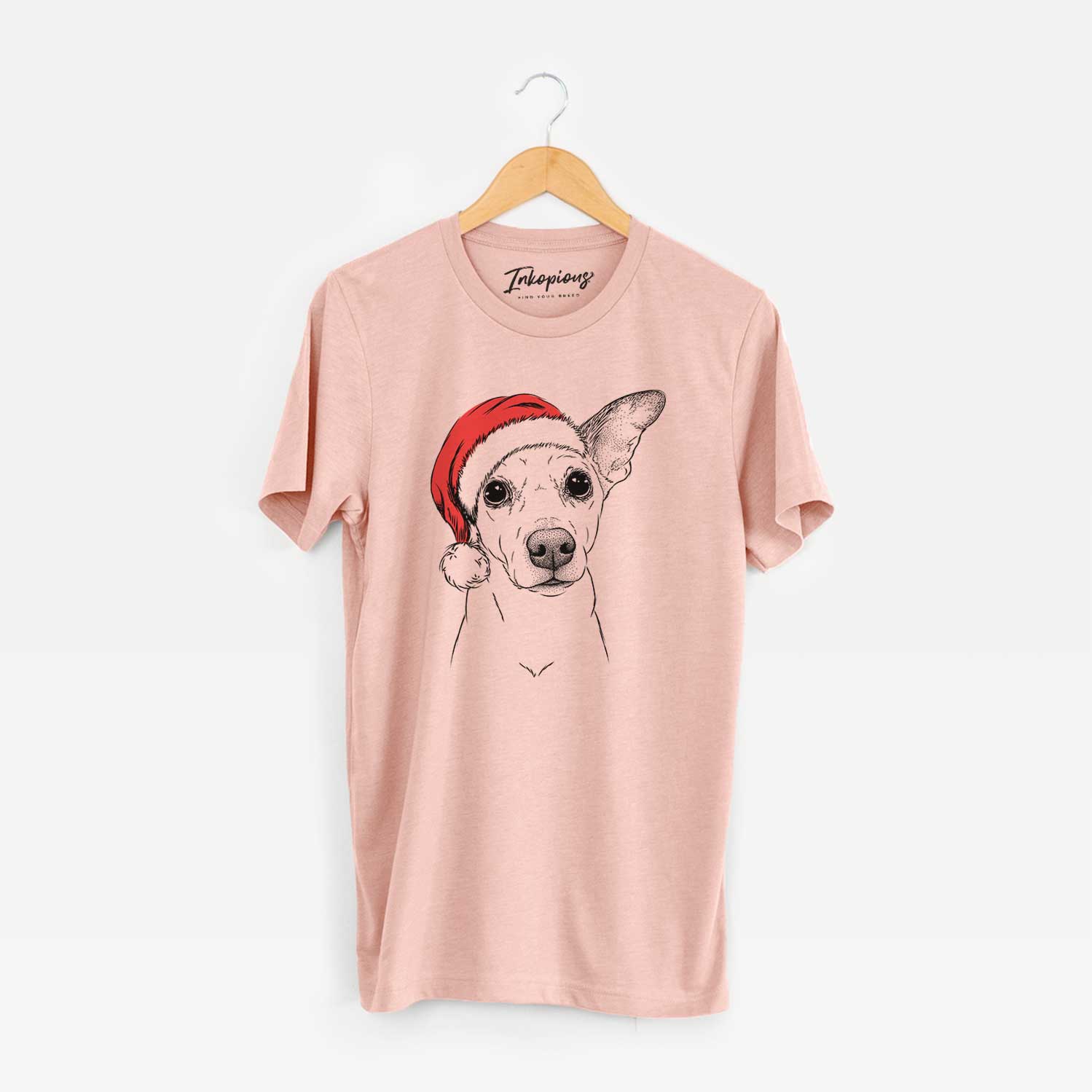 Santa Molly the Jack Russell Terrier - Unisex Crewneck