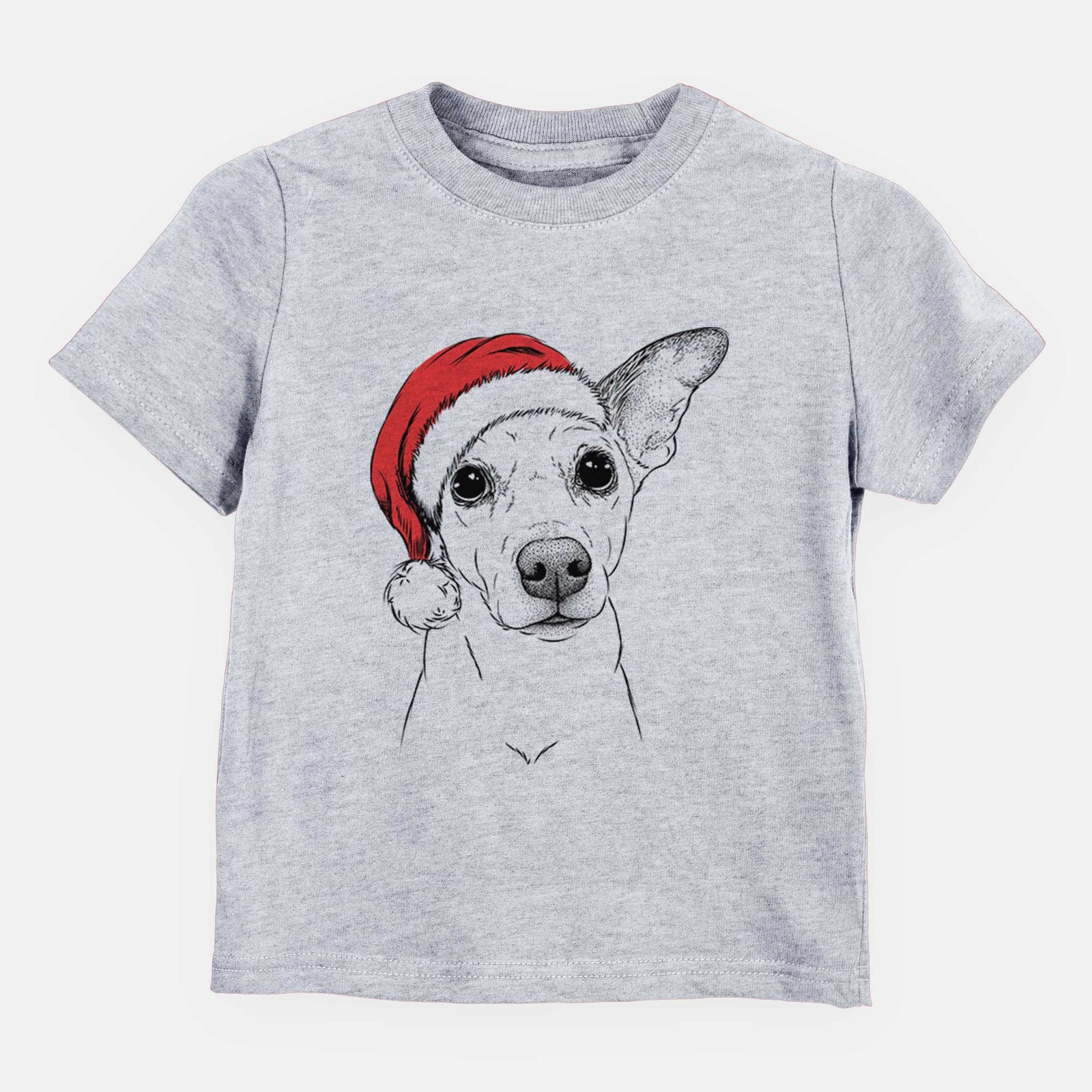 Santa Molly the Jack Russell Terrier - Kids/Youth/Toddler Shirt