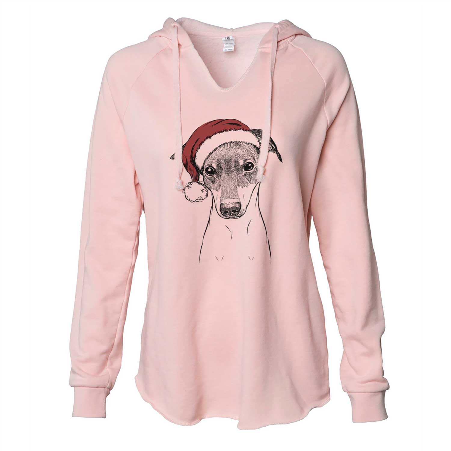 Momo the Japanese Terrier - Cali Wave Hooded Sweatshirt