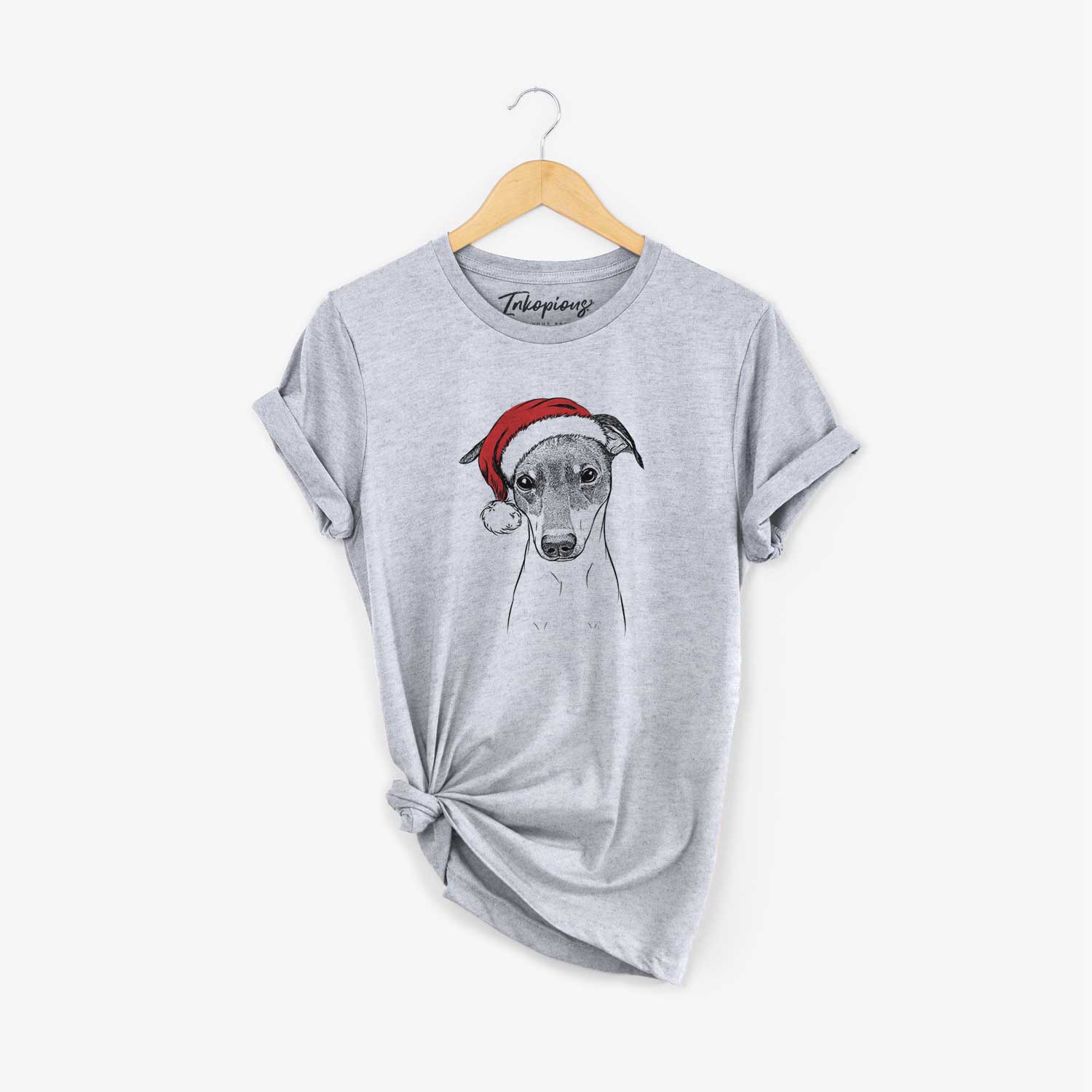 Santa Momo the Japanese Terrier - Unisex Crewneck